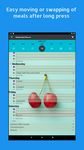 Menú Semanal Planificador captura de pantalla apk 18