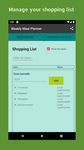 Screenshot 5 di Piano Alimentare -Meal Planner apk