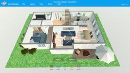 Design de casa inteligente | Planta baixa 3D captura de pantalla apk 9