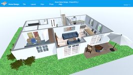 Design de casa inteligente | Planta baixa 3D captura de pantalla apk 12
