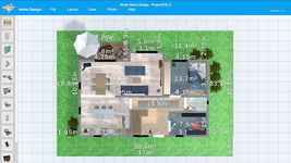 Design de casa inteligente | Planta baixa 3D captura de pantalla apk 18