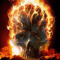 Ícone do apk Skull In Flame Live Wallpaper