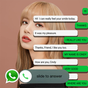 Lisa BlackPink : Fake chat - fakecall APK