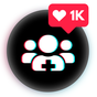 Ikona apk TIkboom-Get Tiktok followers & Likes fast