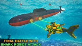 Imagine Angry Shark Robot Submarine Shooting Attack 10