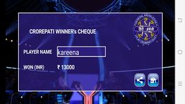 Captură de ecran New KBC 2021 In Hindi apk 