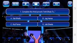 Captură de ecran New KBC 2021 In Hindi apk 3