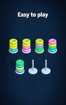 Hoop Sort Puzzle: Color Ring Stack Sorting Game capture d'écran apk 9