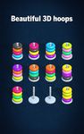 Captură de ecran Hoop Sort Puzzle: Color Ring Stack Sorting Game apk 11