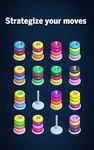 Hoop Sort Puzzle: Color Ring Stack Sorting Game ekran görüntüsü APK 12