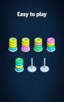 Hoop Sort Puzzle: Color Ring Stack Sorting Game의 스크린샷 apk 17