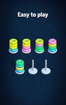 Hoop Sort Puzzle: Color Ring Stack Sorting Game zrzut z ekranu apk 1