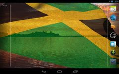 3D Jamaica Flag Live Wallpaper screenshot apk 1