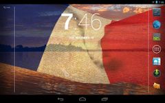 3D France Flag Live Wallpaper screenshot apk 