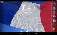 3D France Flag Live Wallpaper screenshot apk 2