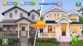 Screenshot 9 di Solitaire Tripeaks Makeover: Home Design Game apk