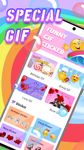 Tangkapan layar apk Love Birthday Emoji GIF & Rose Stikers 