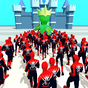 Εικονίδιο του Superhero Crowd Pusher - Crowd City 3D apk