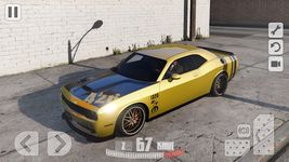 Fast Simulator Dodge Demon Parking City ekran görüntüsü APK 1