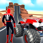 Superhero Mega Ramp Car Stunt - Monster Truck Race