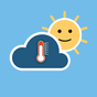 Иконка Градусник температуры воздуха - Погода Онлайн