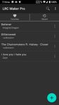 LRC Maker Pro : Create and Edit Lyrics captura de pantalla apk 5