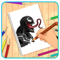 Come disegnare Superhero Venom