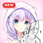 Anime Girl Color by Number - Anime Coloring Book APK