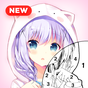 Anime Girl Color by Number - Anime Coloring Book APK
