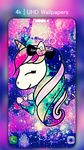 ? Rainbow Unicorn Glitter Wallpaper 4K [UHD] image 