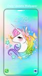 ? Rainbow Unicorn Glitter Wallpaper 4K [UHD] image 5