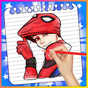 spider boy coloring Super hero apk icon