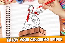 spider boy coloring Super hero Bild 3