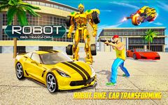 Gambar US Police Bike Car Robot Transform : Robot Fight 11