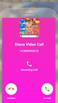 Kids Diana Fake Video Call - Prank Chat Call Video εικόνα 1