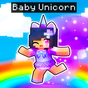 Ikon apk Unicorn skins - rainbow skin pack