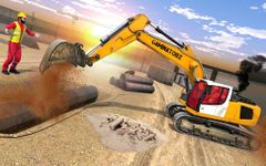 Captură de ecran New Heavy Excavator Construction Simulator Games apk 1