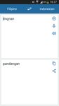 Tangkapan layar apk Penterjemah Filipina Indonesia 