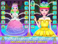 Princess Cake Maker & Unicorn Cake Cooking Games ekran görüntüsü APK 10