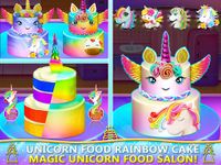 Tangkapan layar apk Pembuat Kue Putri & Game Memasak Kue Unicorn 13