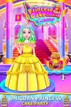 Princess Cake Maker & Unicorn Cake Cooking Games ekran görüntüsü APK 15