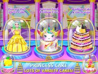 Princess Cake Maker & Unicorn Cake Cooking Games ekran görüntüsü APK 