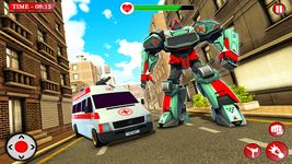 Rescue Robot Ambulance Doctor Robot Transformation imgesi 