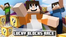 Lucky Block Race Map MCPE image 1