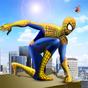 Ícone do apk Flying Super Spider Rope Hero: Gangster Crime City