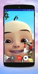 Gambar Upin ipin call: Fake video call and wallpaper 1