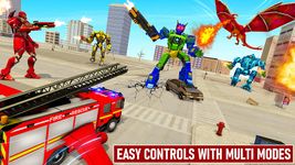 Tangkapan layar apk Flying Dragon Robot Transform FireTruck Robot Game 10