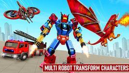 Tangkapan layar apk Flying Dragon Robot Transform FireTruck Robot Game 11