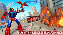 Tangkapan layar apk Flying Dragon Robot Transform FireTruck Robot Game 