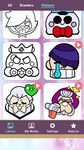 Immagine 5 di Coloring Brawl Stars Brawler Sticker Coloring Book